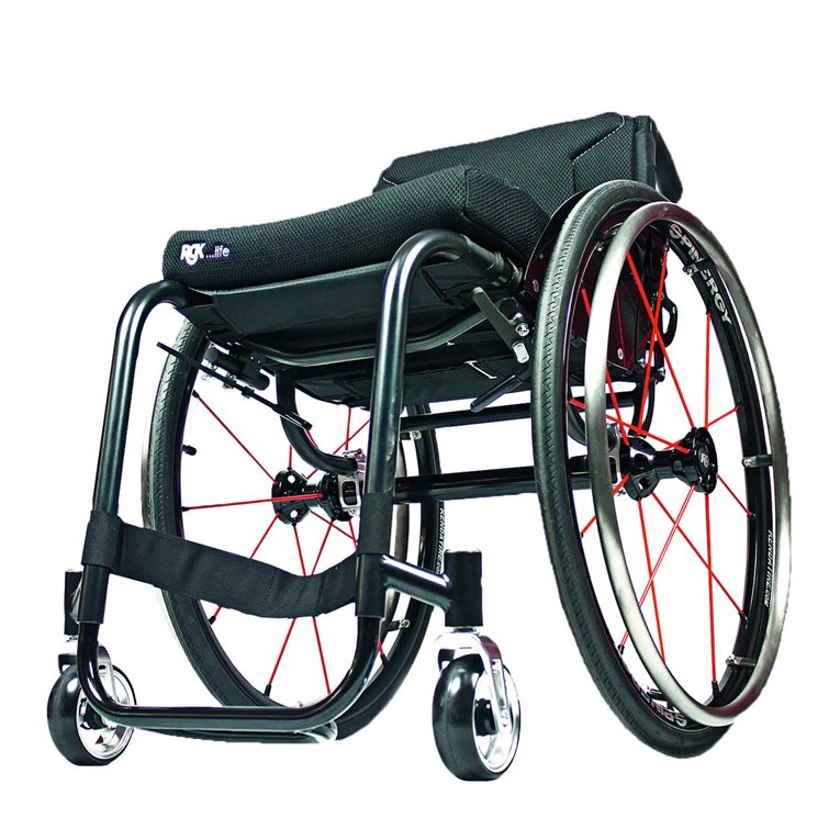 RGK Hi Lite Titanium Rigid Wheelchair