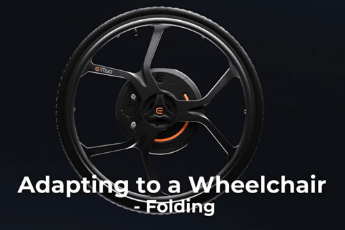 Empulse M90 | Adapting to a Folding Wheelchair