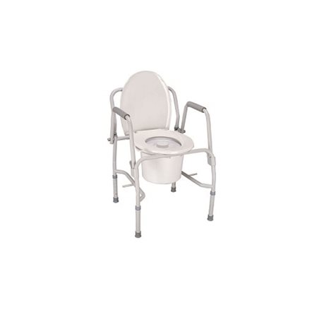 Commode, Heavy Duty, Deluxe, Adjustable, 3 in 1