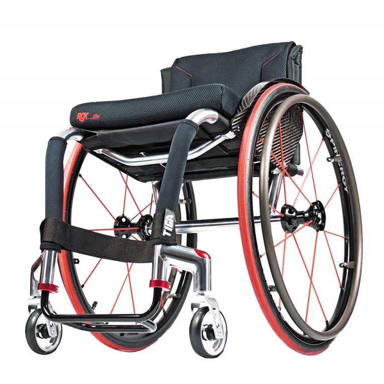 TIGA lightweight rigid wheelchair by RGK