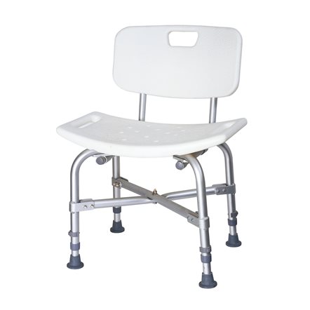 Bath Stool, Bariatric, Detachable Back