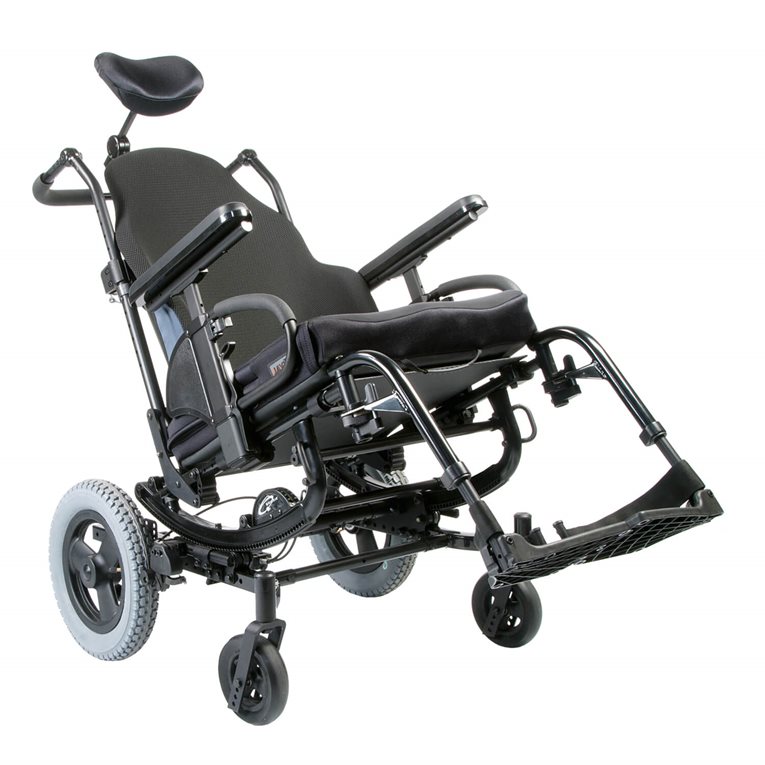 Quickie SR45 tilt-in-space wheelchair