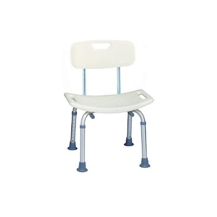 Bath Stool With Fixed Back