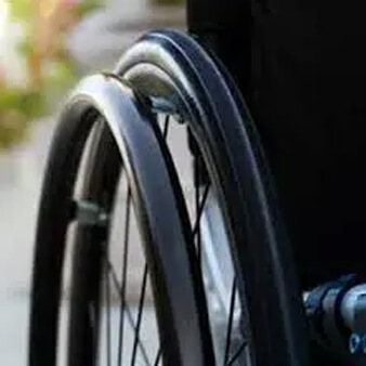 Aluminum powder coated handrim