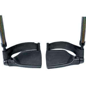 Legrests and footrests