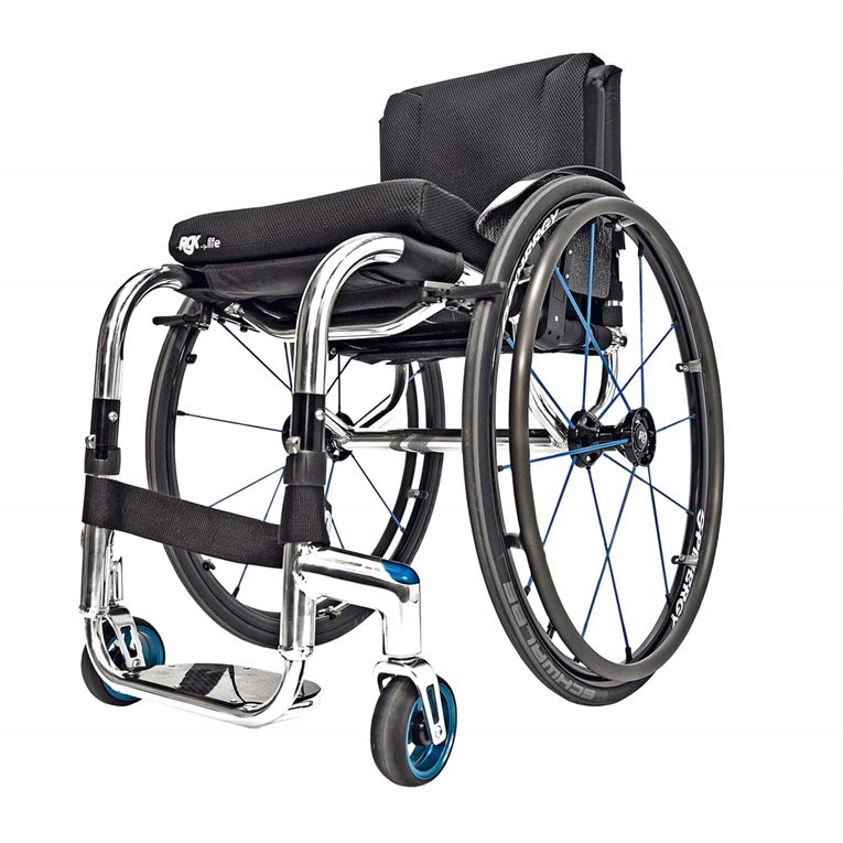 RGK Tiga FX Lightweight Folding Wheelchair