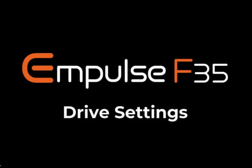 Empulse F35 Drive Settings Video