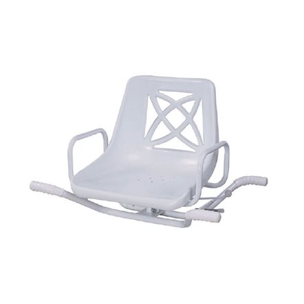 Shower Chair, Swivel, Powder Coated