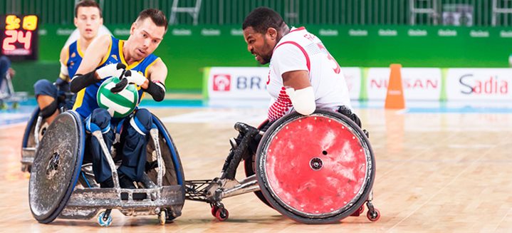 Wheelchair Rugby - Not for The Faint of Heart 