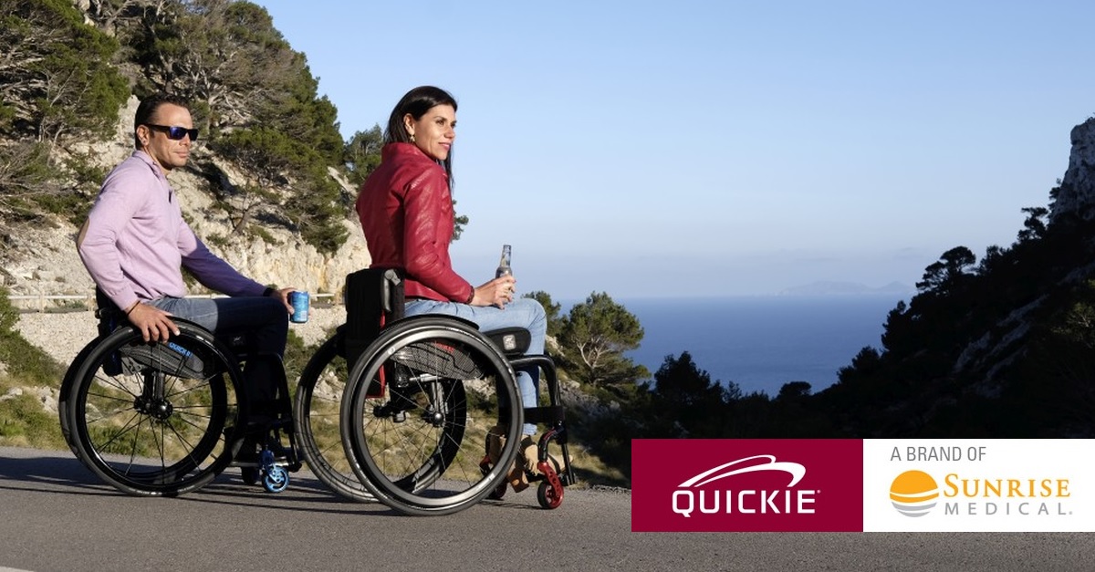 QUICKIE Krypton R Rigid Carbon Fibre Wheelchair Sunrise Medical