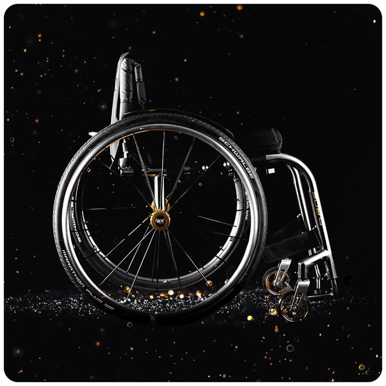 RGK Octane Sub4 Gold Edition Wheelchair