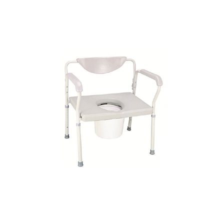 Commode, Bariatric, Extra Wide, With Padded Back