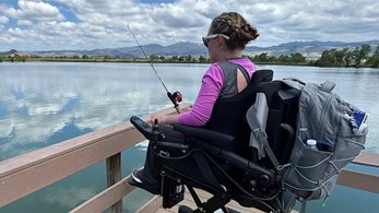 Wheelchair handrims on a quickie nitrum