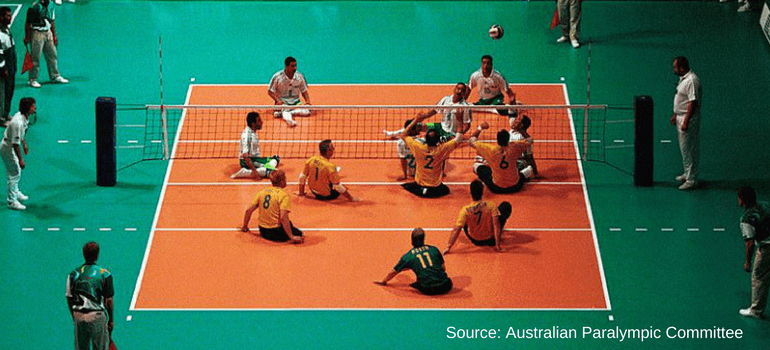 Sitting Volleyball in Australia