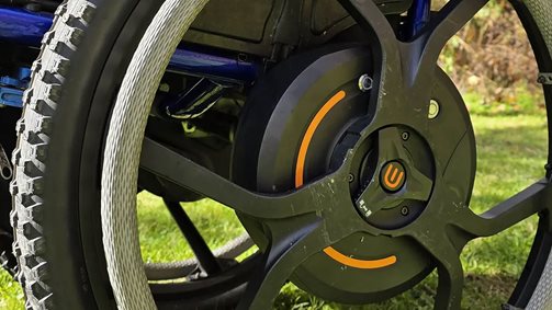 Close up of a Empulse M90 Power Assist